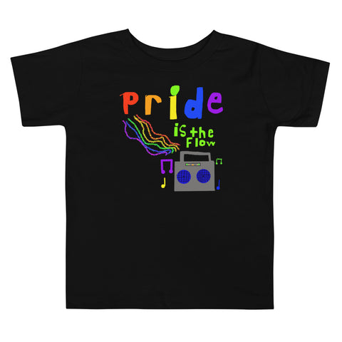 Toddler "Pride is the Flow" T Shirt